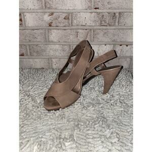 Moda Leather Strap Heels Women's Size 8M